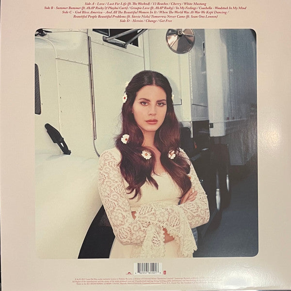 Lana Del Rey : Lust For Life (2xLP, Album, Ltd, RE, RP, Cle)