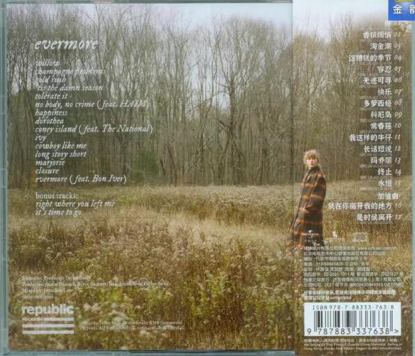 Taylor Swift = Taylor Swift : Evermore = 永恒故事 (CD, Album)