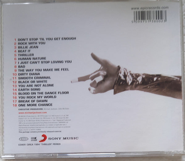 Michael Jackson : Number Ones (CD, Comp, RE, Thr)