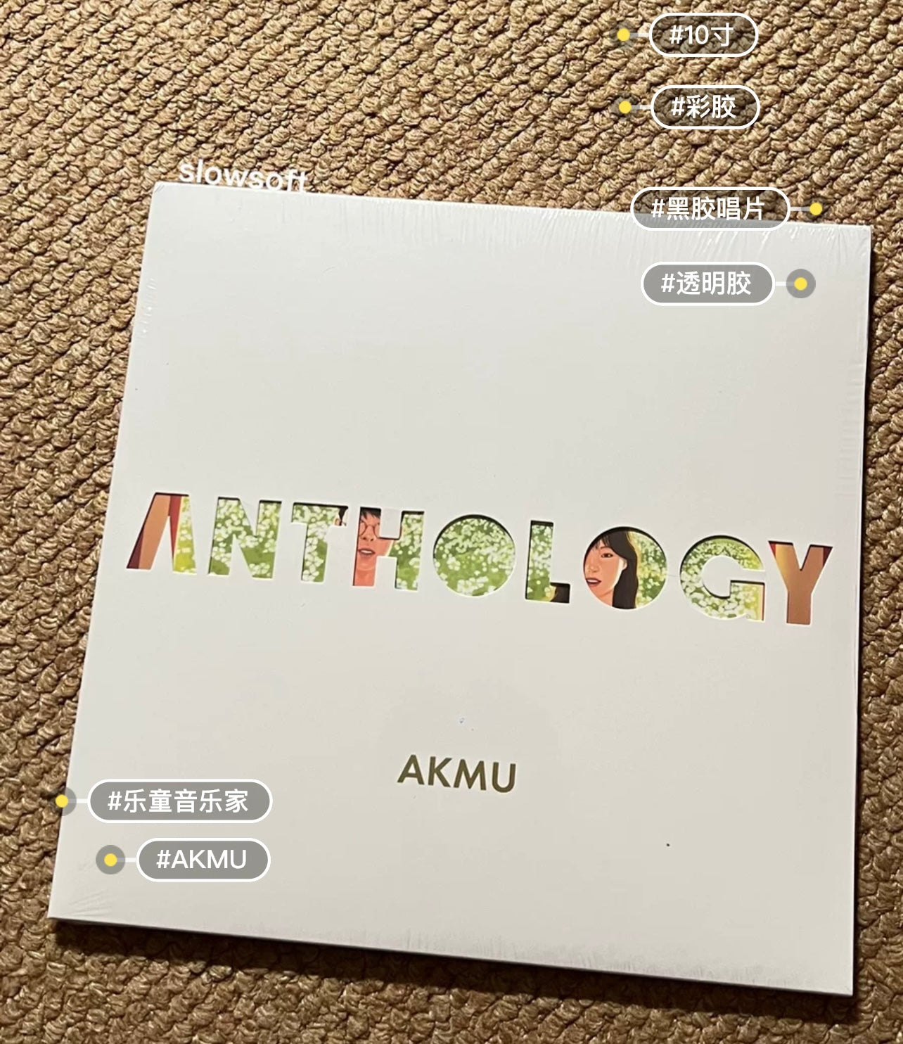 AKMU – Anthology (10-Inch Transparent Vinyl LP)