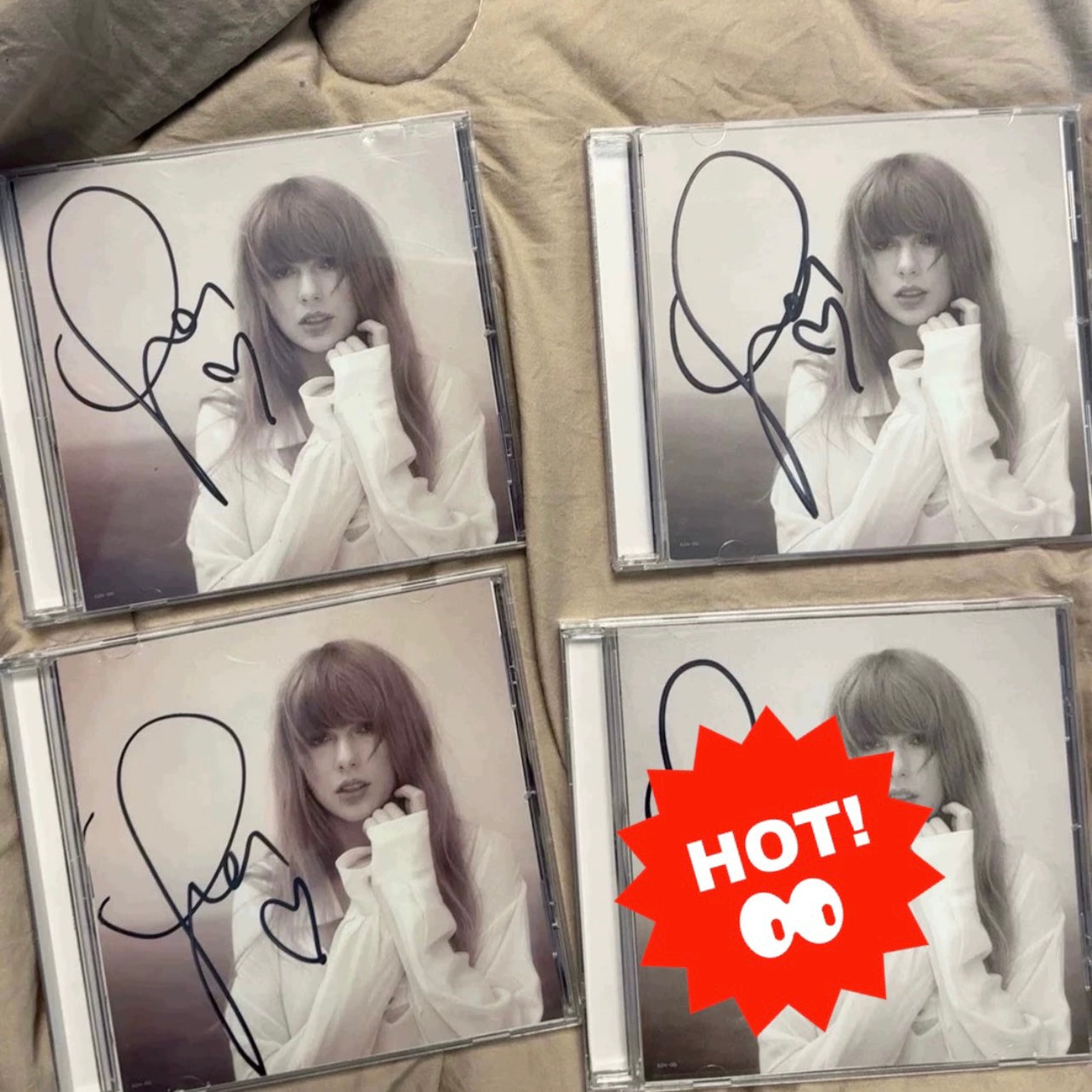 Taylor Swift - Signed CD (Various Editions)