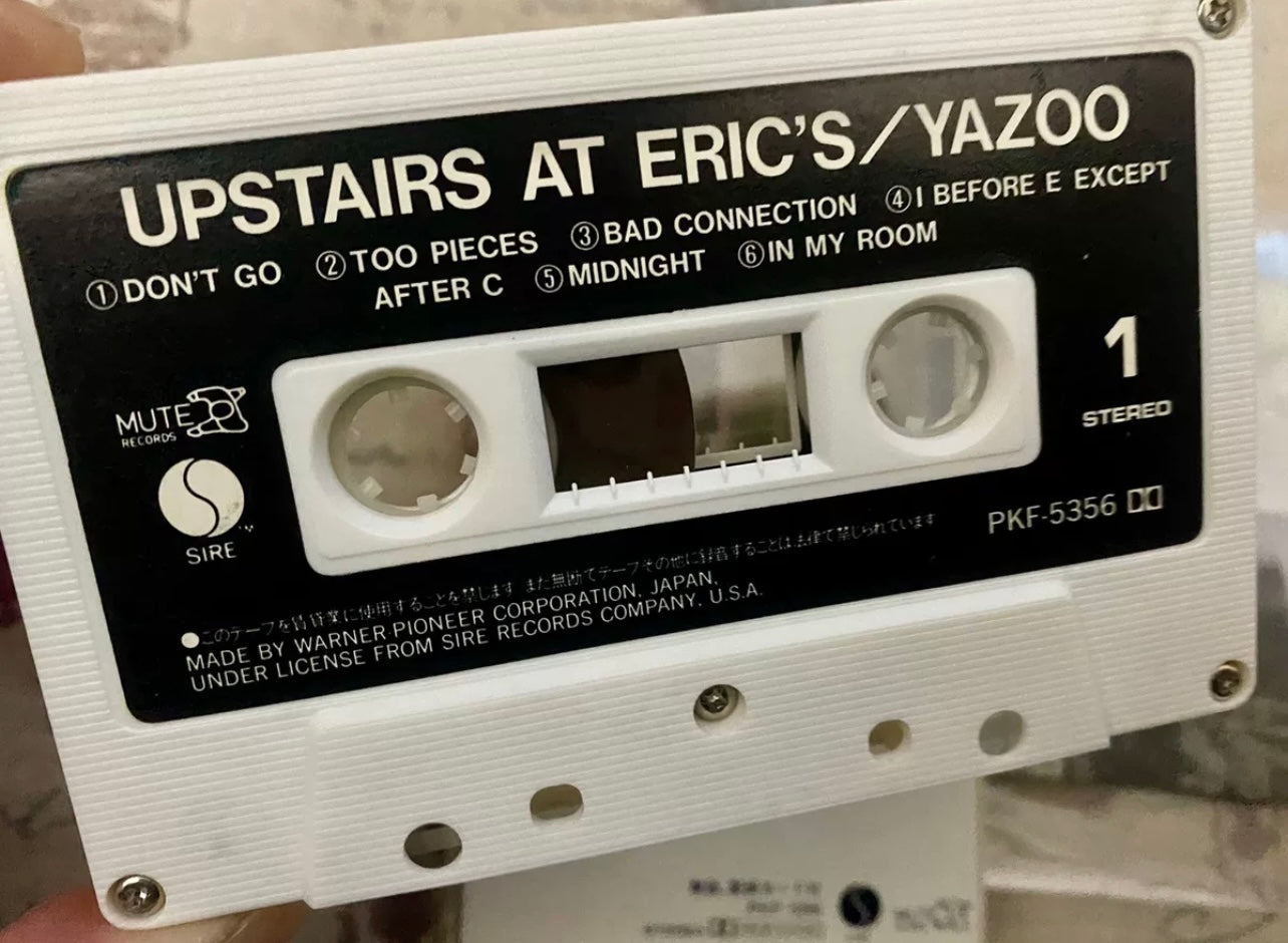 Yazoo – Upstairs At Eric's