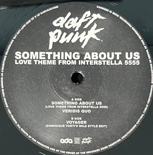 Daft Punk : Something About Us (Love Theme From Interstella 5555) (12", RSD, Ltd, RE)