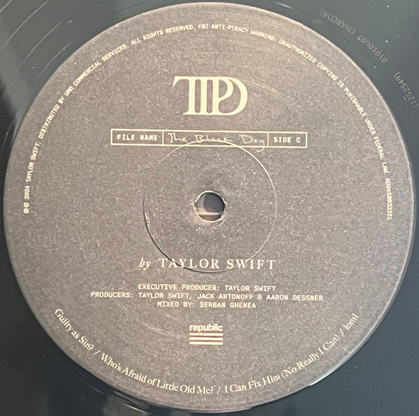 Taylor Swift : The Tortured Poets Department  (2xLP, Album, S/Edition, Dar)