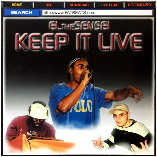 El Da Sensei : Keep It Live (12")