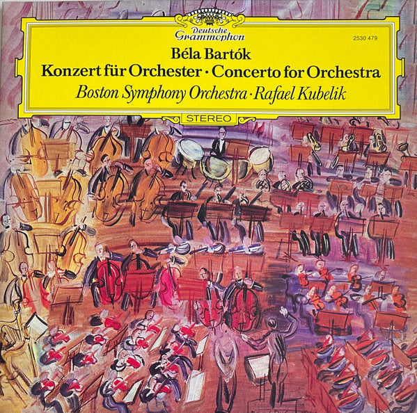 Béla Bartók, Boston Symphony Orchestra ∙ Rafael Kubelik : Konzert Für Orchester = Concerto For Orchestra (LP, Ltd, Num, RM)