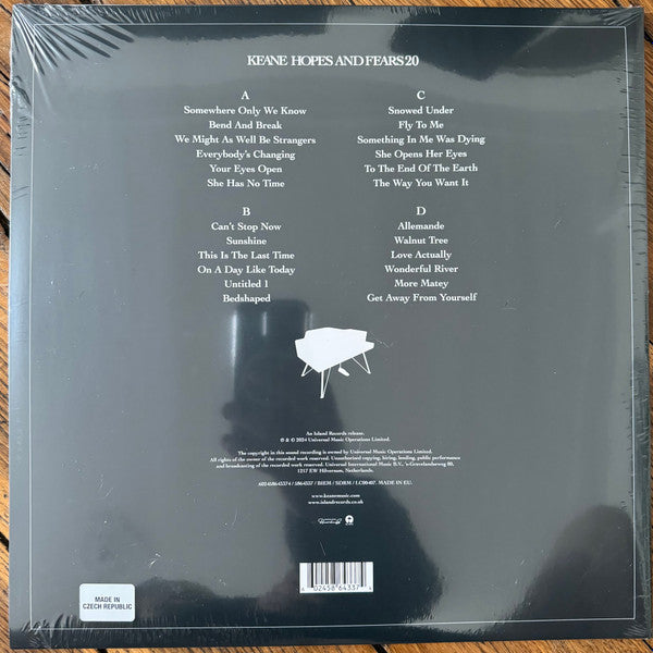 Keane : Hopes And Fears 20 (LP, Album, RE, RM + LP + Ltd, 20t)