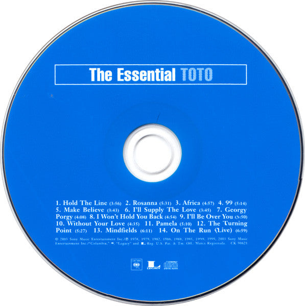 Toto : The Essential Toto (CD, Comp, RM)