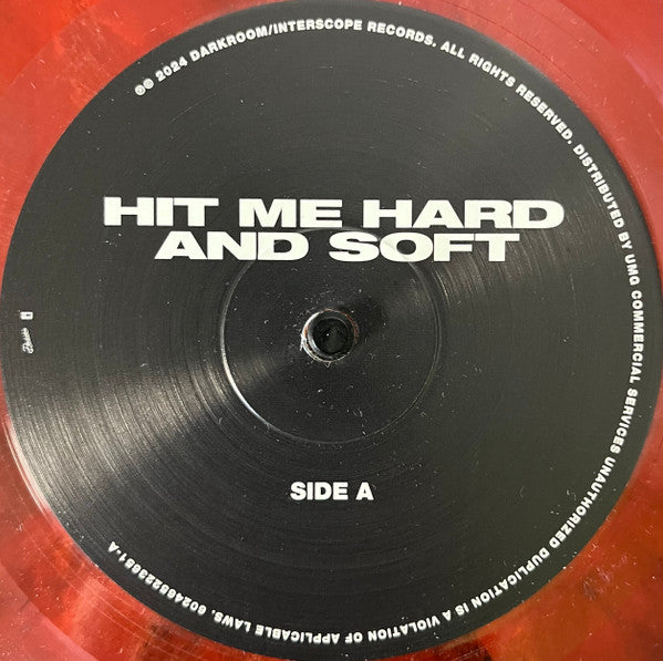 Billie Eilish : Hit Me Hard And Soft (LP, Album, Ltd, Red)