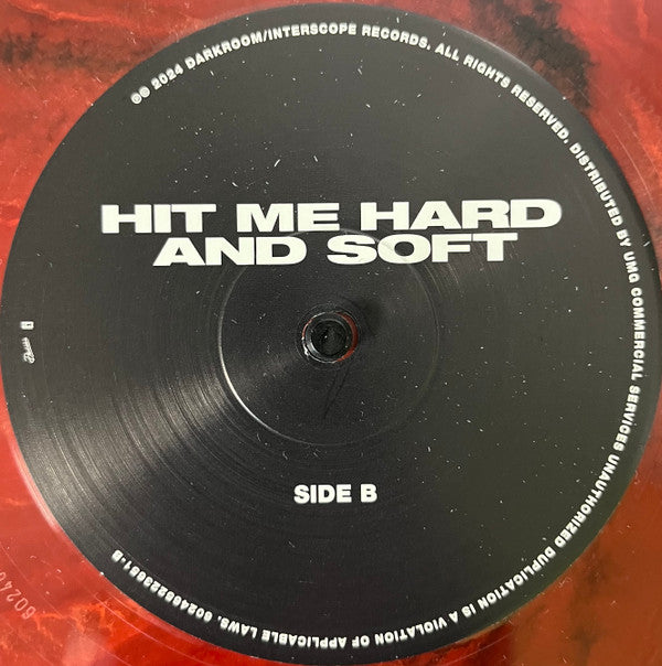 Billie Eilish : Hit Me Hard And Soft (LP, Album, Ltd, Red)