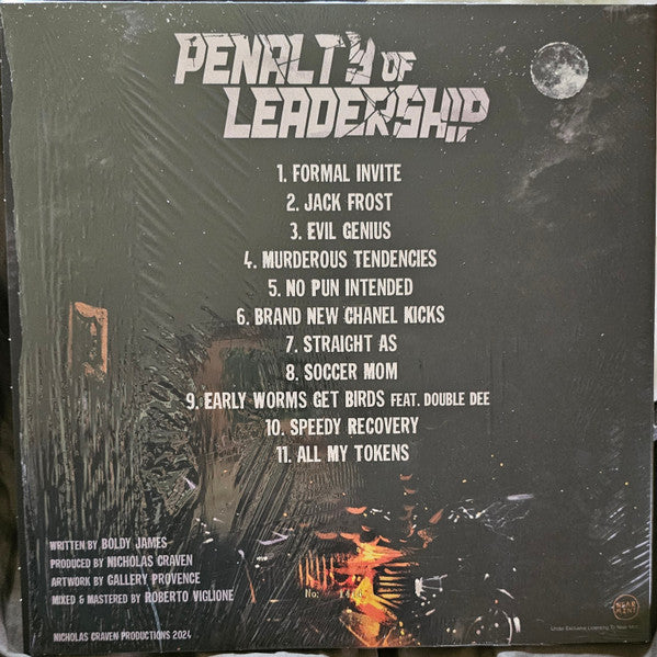 Boldy James, Nicholas Craven : Penalty Of Leadership (LP, Album, Ltd, Num, Mil)