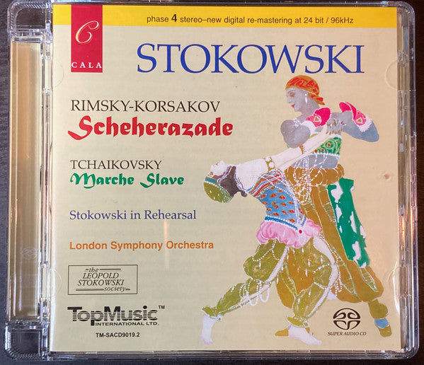 Nikolai Rimsky-Korsakov, Pyotr Ilyich Tchaikovsky : Rimsky-Korsakov Scheherazade Tchaikovsky Marche Slave Stokowski In Rehersal (SACD, Hybrid, Album)