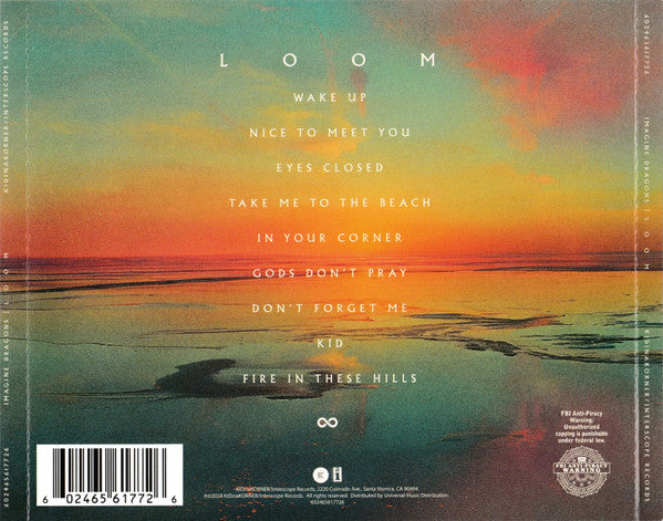 Imagine Dragons : Loom (CD, Album)