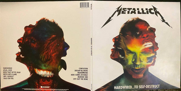 Metallica : Hardwired...To Self-Destruct (2xLP, Album, Ltd, RE, Ora)