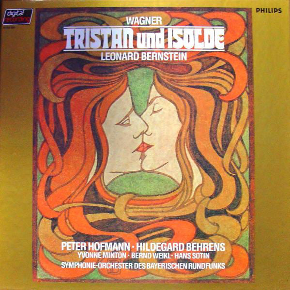 Wagner* - Leonard Bernstein, Peter Hofmann, Hildegard Behrens, Yvonne Minton, Bernd Weikl, Hans Sotin . Symphonie Orchester Des Bayerischen Rundfunks* : Tristan Und Isolde (5xLP, Album + Box)