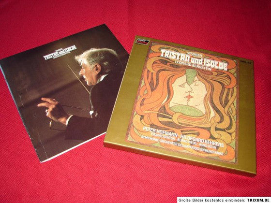 Wagner* - Leonard Bernstein, Peter Hofmann, Hildegard Behrens, Yvonne Minton, Bernd Weikl, Hans Sotin . Symphonie Orchester Des Bayerischen Rundfunks* : Tristan Und Isolde (5xLP, Album + Box)