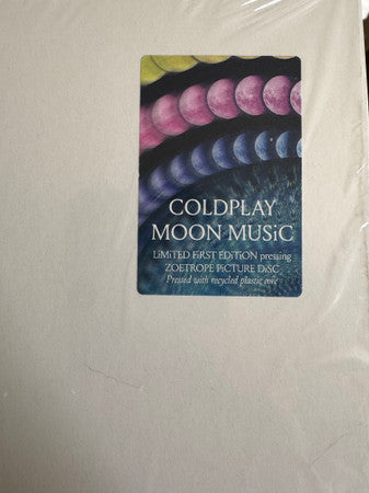 Coldplay : Moon Music  (LP, Album, Ltd, Num, Pic, Zoe)