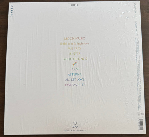 Coldplay : Moon Music  (LP, Album, Ltd, Num, Pic, Zoe)