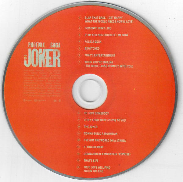 Joaquin Phoenix, Lady Gaga : Joker: Folie À Deux (Music From The Motion Picture) (CD, Album)