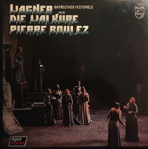 Wagner* - Bayreuther Festspiele*, Pierre Boulez : Die Walküre (4xLP + Box)