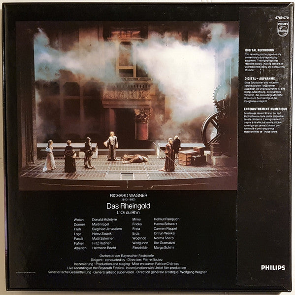 Wagner* - Bayreuther Festspiele*, Pierre Boulez : Das Rheingold (3xLP + Box)