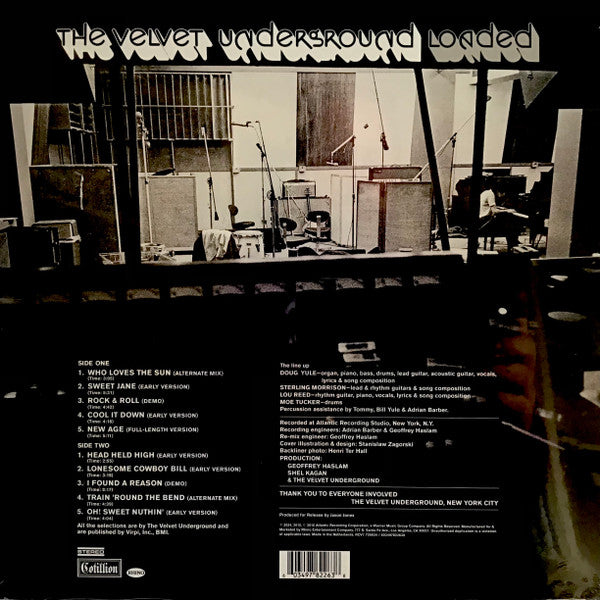 The Velvet Underground : Loaded (Alternate Version) (LP, Album, Ltd, Cle)