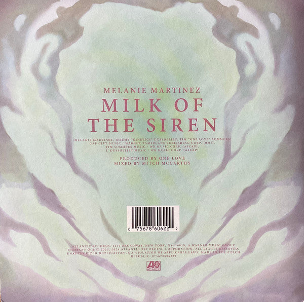 Melanie Martinez (2) : Milk Of The Siren (7", S/Sided, Single, Etch, Ltd, Gre)