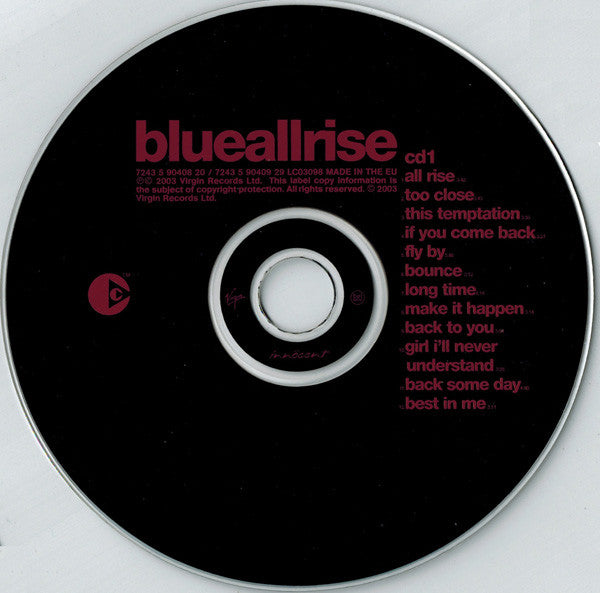 Blue (5) : All Rise (CD, Album, Enh + CD, Copy Prot. + S/Edition)