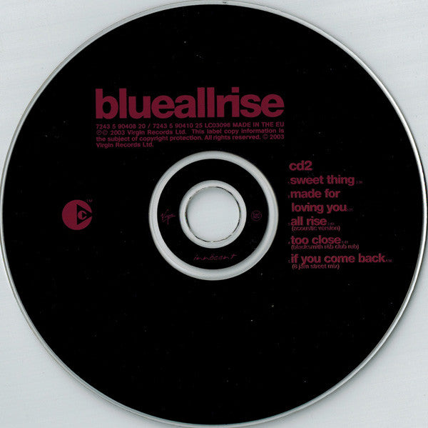 Blue (5) : All Rise (CD, Album, Enh + CD, Copy Prot. + S/Edition)