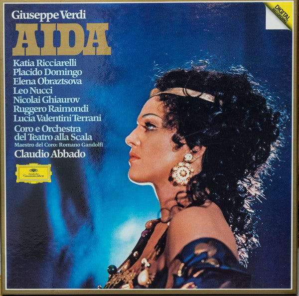 Verdi* - Coro* E Orchestra Del Teatro Alla Scala, Claudio Abbado : Aida (3xLP + Box)