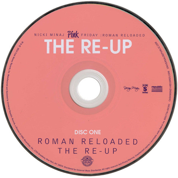 Nicki Minaj : Pink Friday: Roman Reloaded - The Re-Up (2xCD, Album + DVD, NTSC)