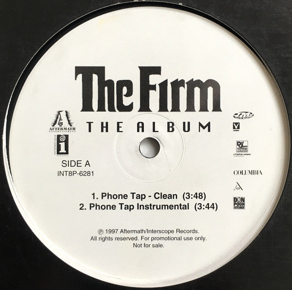 The Firm (6) : Phone Tap / Firm Biz (Remix) (12", Promo)