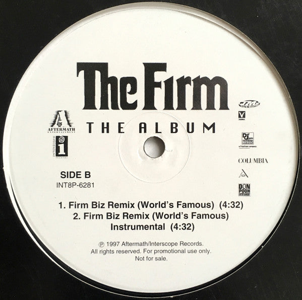 The Firm (6) : Phone Tap / Firm Biz (Remix) (12", Promo)