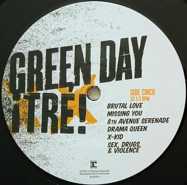 Green Day : ¡TRÉ! (LP, Album)