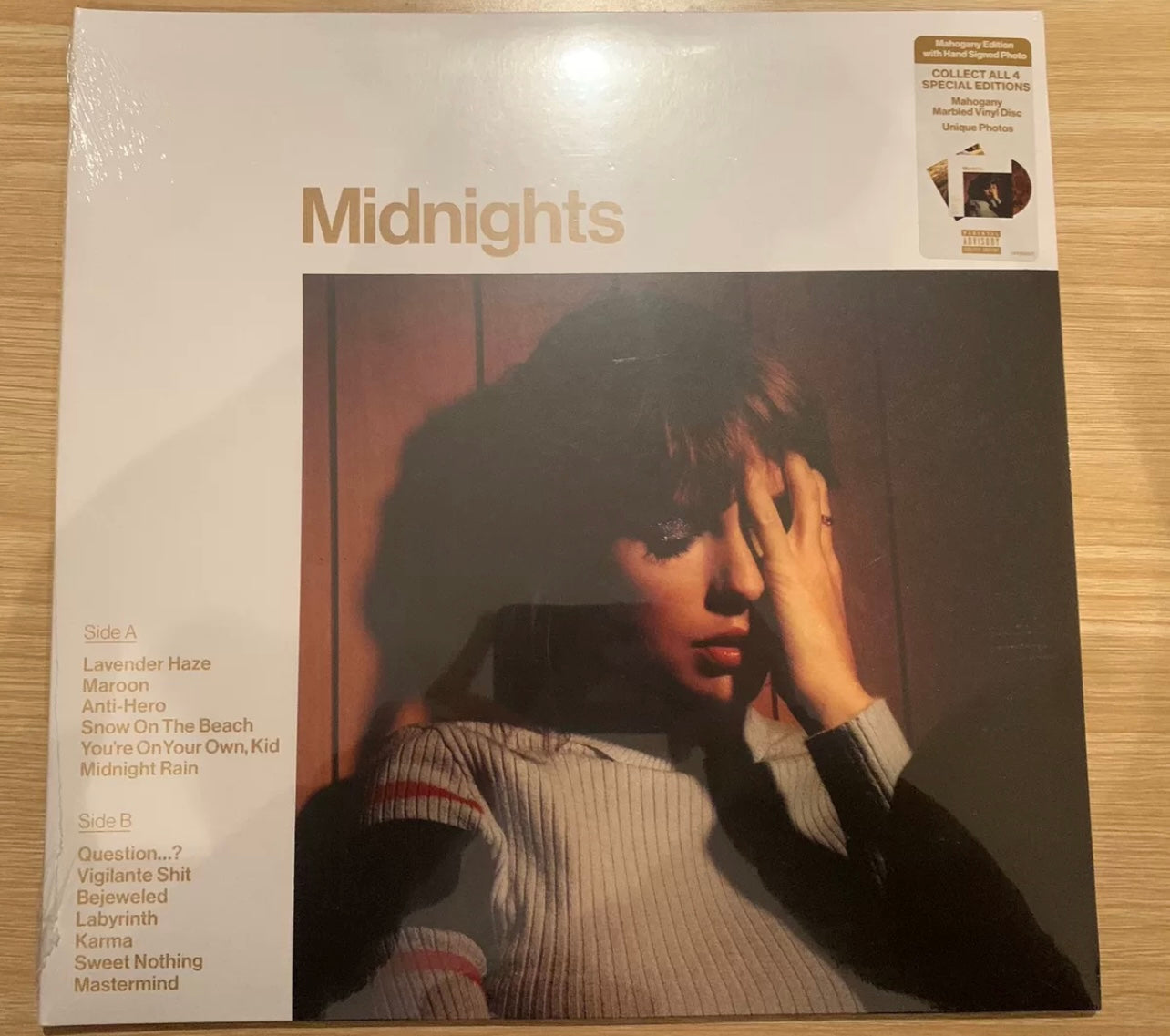 Taylor Swift - Midnights Autographed Vinyl Set