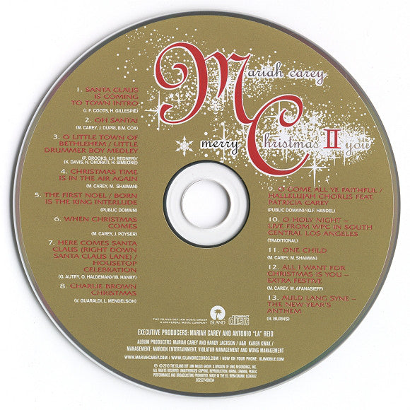 Mariah Carey : Merry Christmas II You (CD, Album)