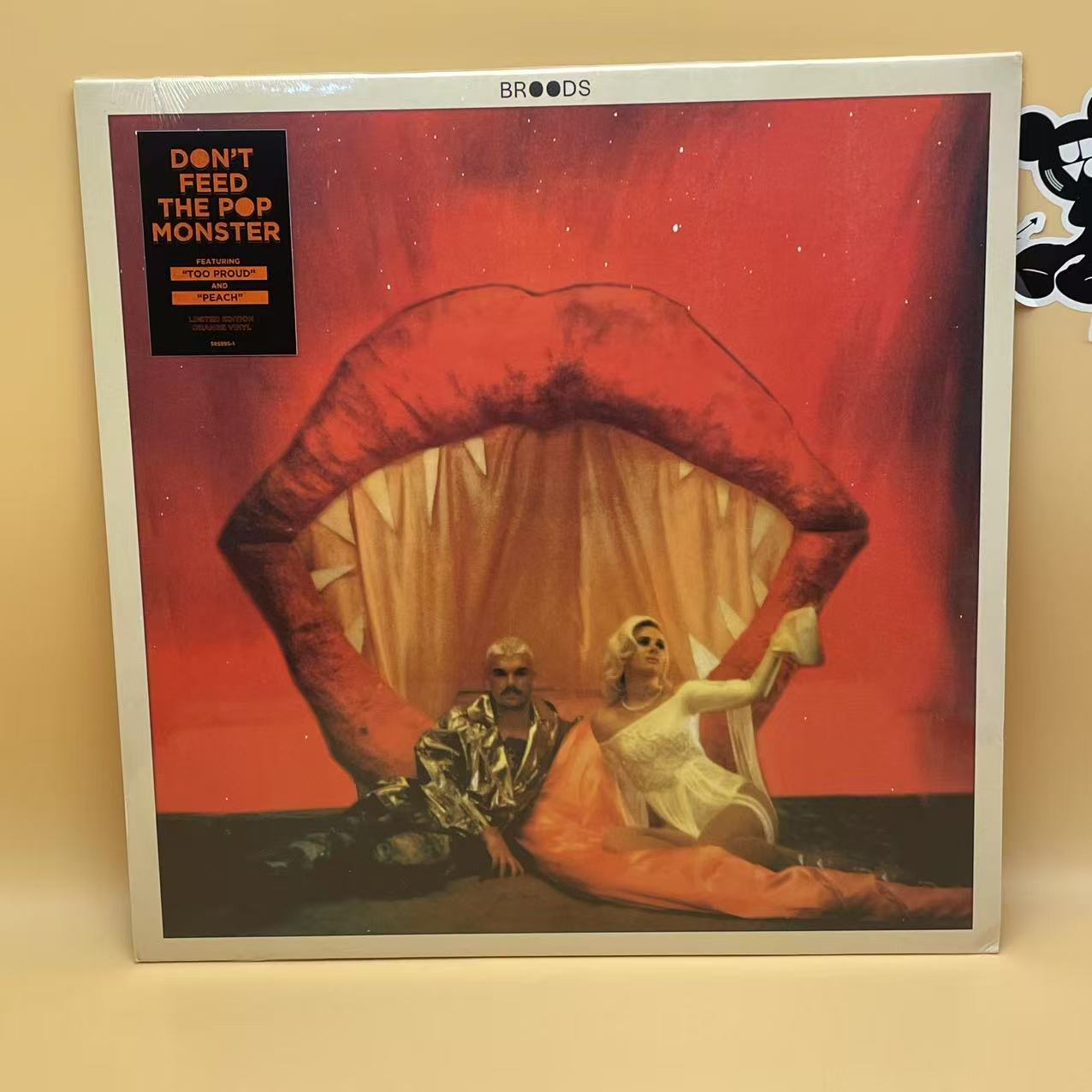 Broods - Don't Feed The Pop Monster (LP, Album, Ltd, Ora)