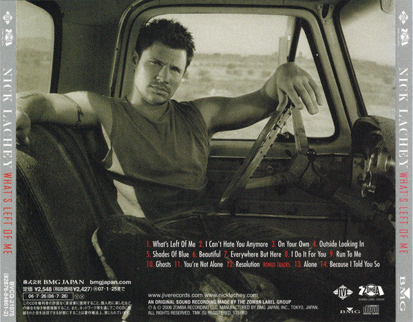 Nick Lachey : What's Left Of Me (CD, Album)