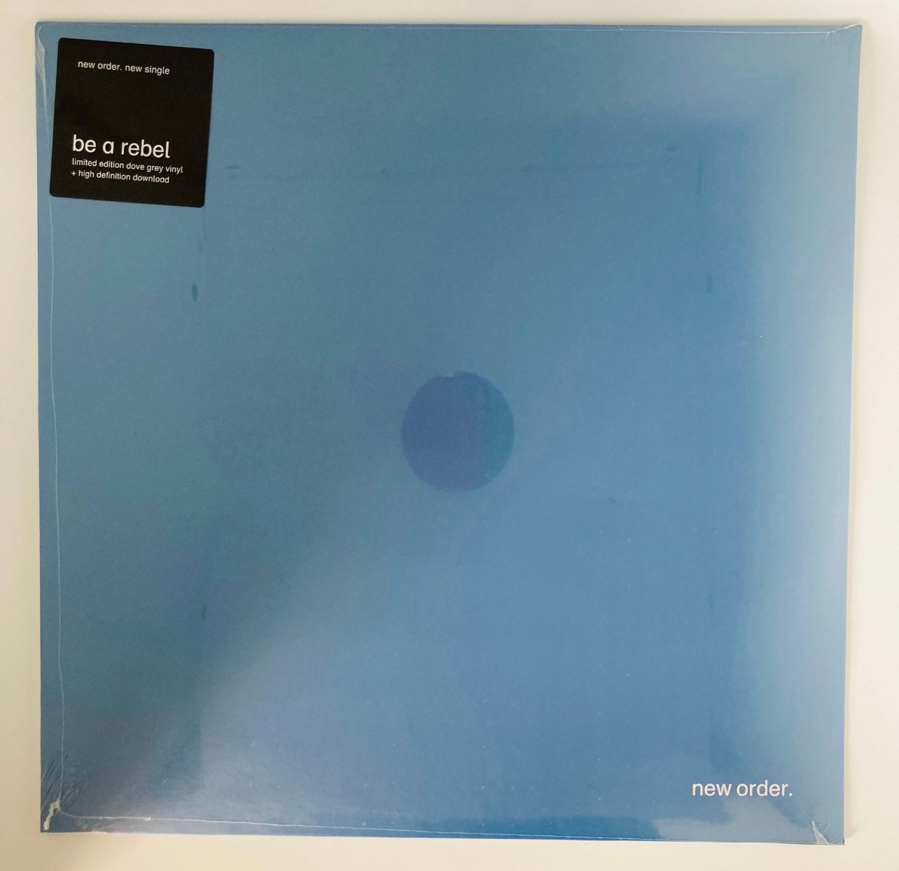 New Order Be A Rebel Limited Edition Grey Vinyl LP