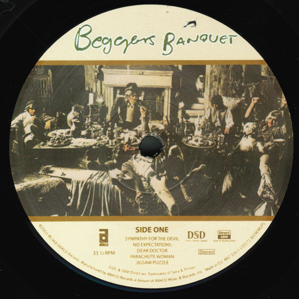 The Rolling Stones : Beggars Banquet (LP, Album, RE, RM, 180)