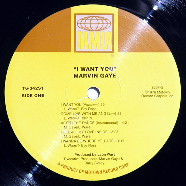 Marvin Gaye : I Want You (LP, Album, RE, Sco)