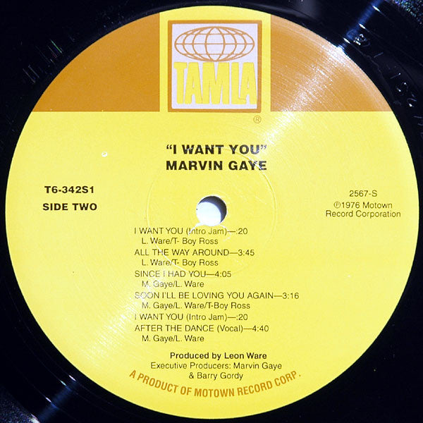 Marvin Gaye : I Want You (LP, Album, RE, Sco)