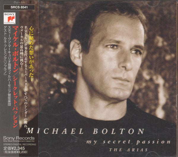 Michael Bolton : My Secret Passion (The Arias) (CD, Album)