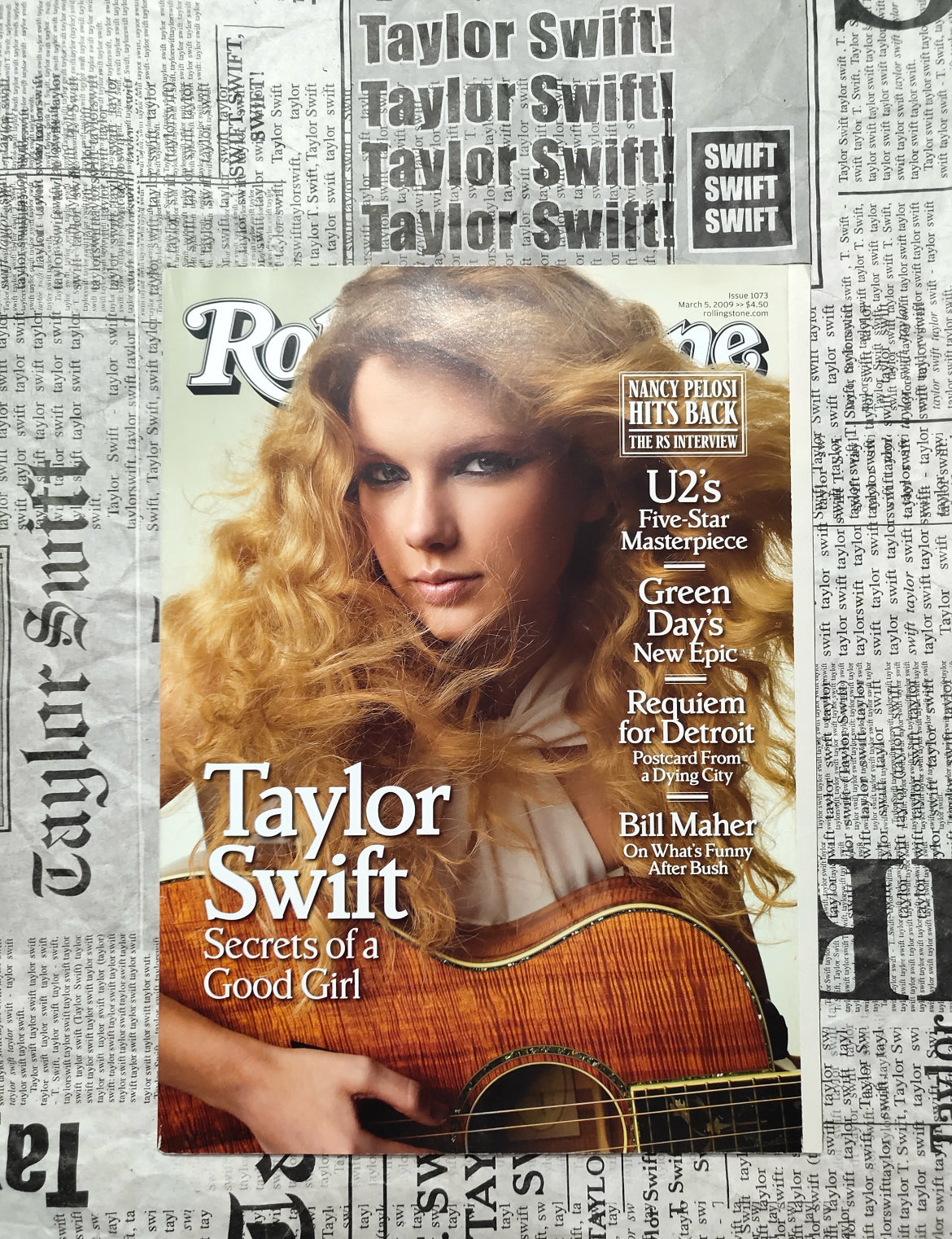 Taylor Swift - Rolling Stone Magazine Cover 泰勒斯威夫特《Rolling Stone》封面