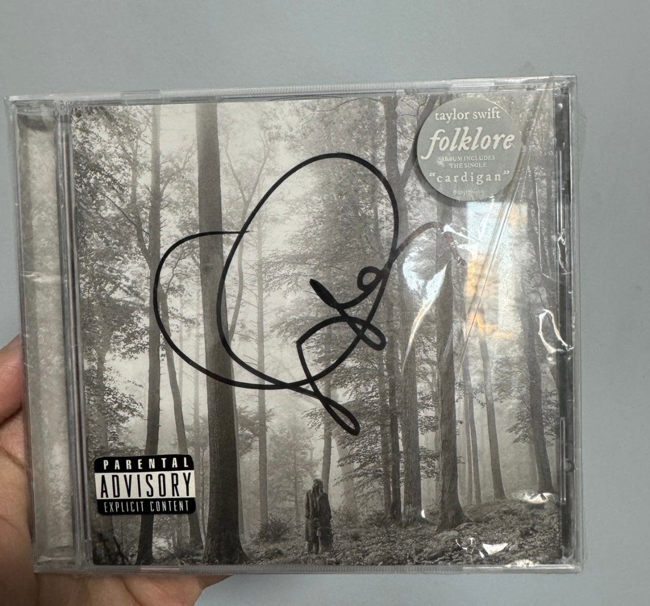 Taylor Swift - Folklore Signed CD (Third and Fourth Batch, Opened)