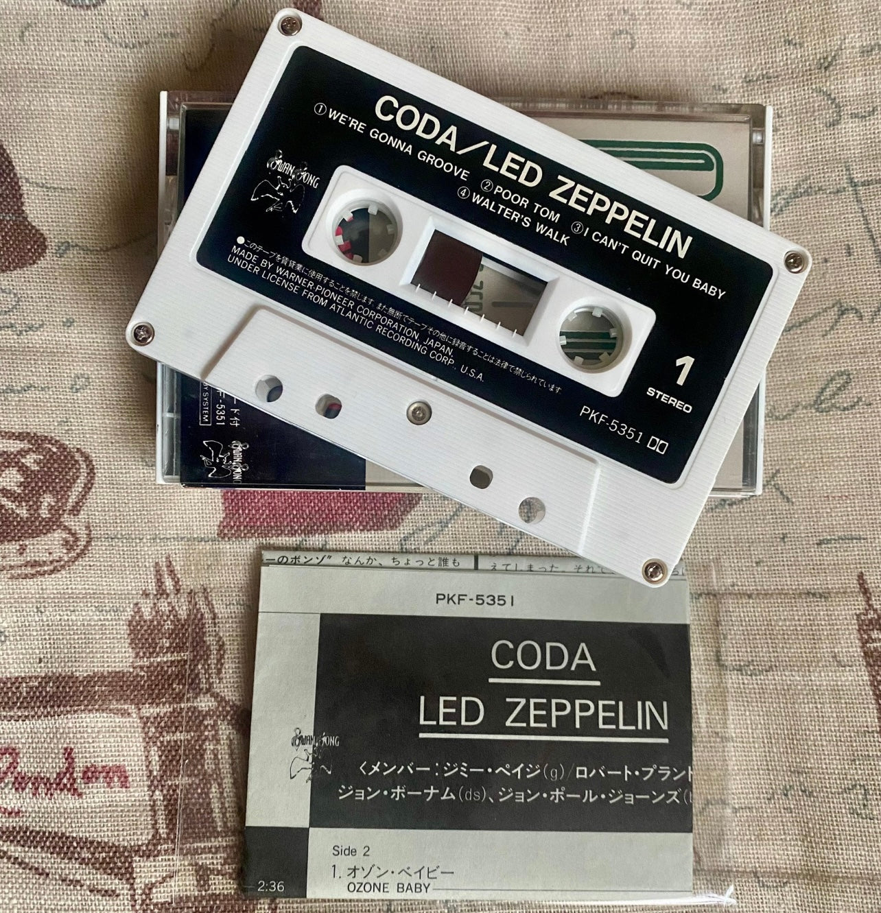 Led Zeppelin - Coda (Cass, Album)