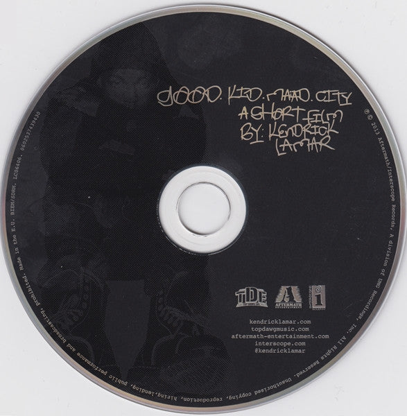 Kendrick Lamar : good kid, m.A.A.d city (CD, Album)