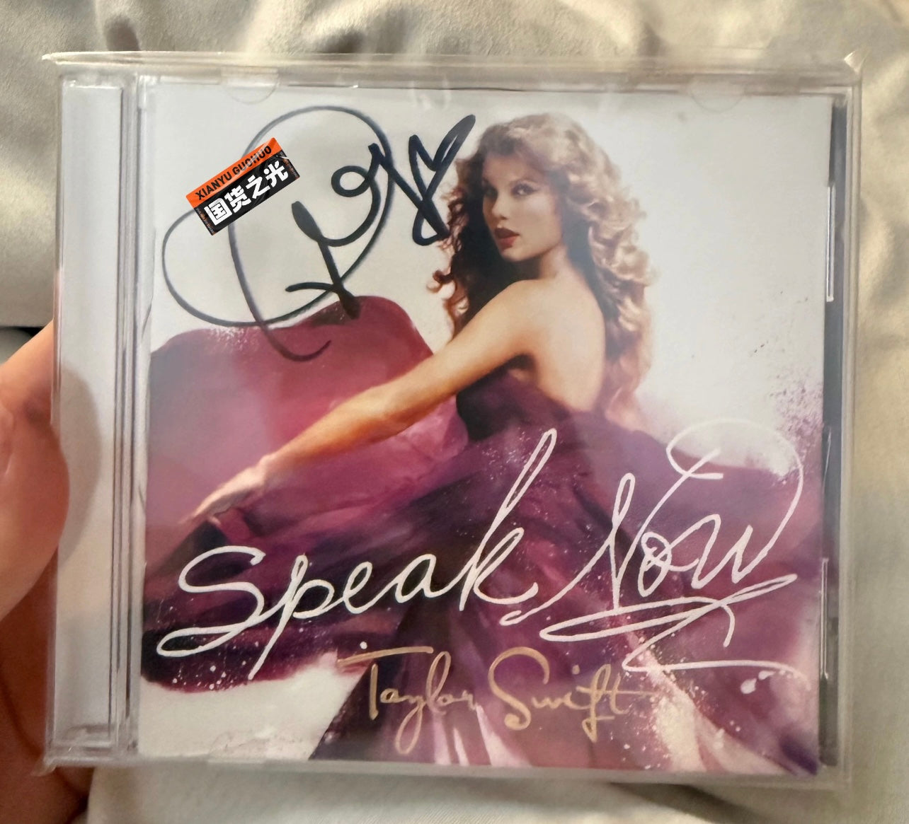 Taylor Swift – Speak Now (Signed CD)