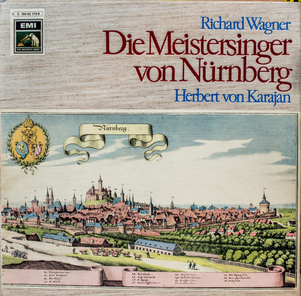 Richard Wagner, Herbert Von Karajan : Die Meistersinger Von Nürnberg (5xLP, Album + Box)