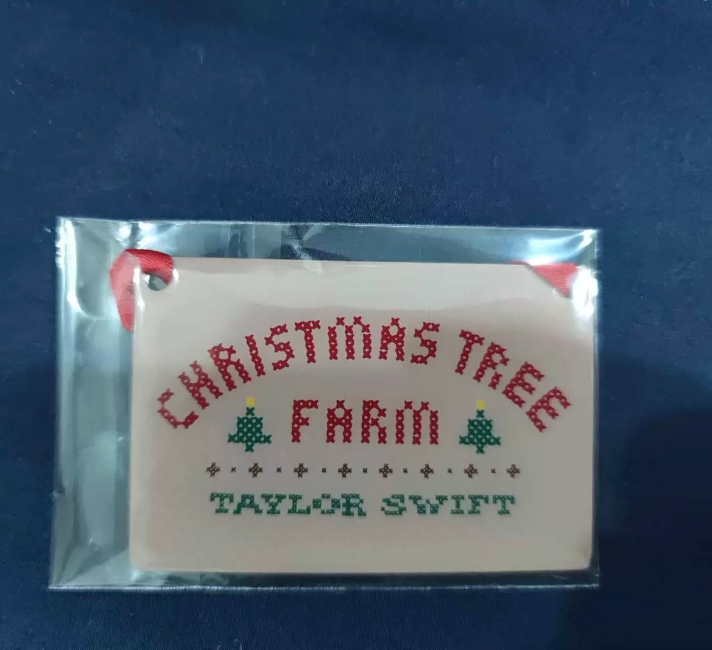 Taylor Swift Christmas Tree Farm Ornament